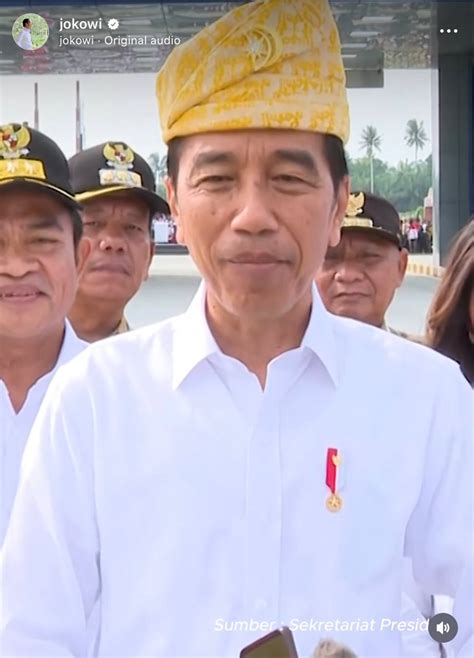 Presiden Jokowi Tegaskan Dirinya Tidak Akan Ikut Berkampanye Di Pemilu