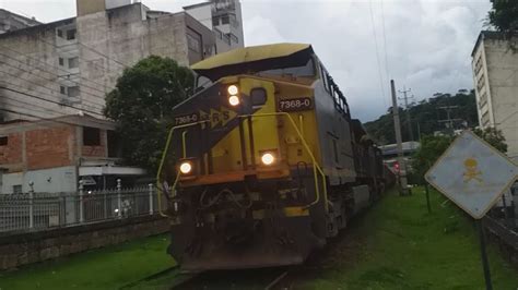 Maquinista Gente Boa No Trem Cargueiro Da Mrs Log Stica Destino Ao