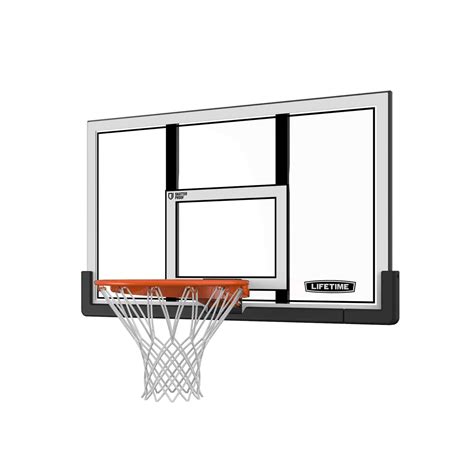 Lifetime 73729 48 In Shatter Proof Backboard Rim Combo Orangewhite