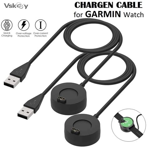 Charger Cable For Garmin Forerunner 955 255 945 935 158 55 745 45S 645