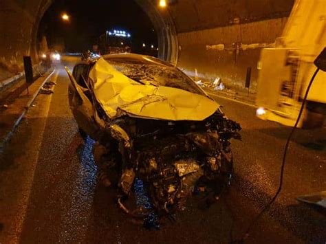 Messina Grave Incidente Autonomo In Tangenziale Un Ferito Foto