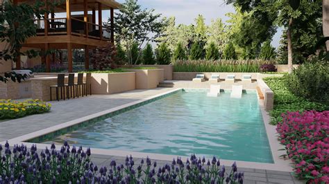 Wooded Retreat Gallery Of Given Pool Designs Llc Kansas City Swimming Pool Design