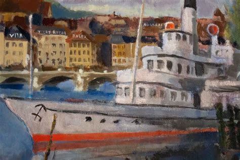 SICARD Pierre (Paris 1900, 1980) Français- Vue de Genève. - Tableaux ...