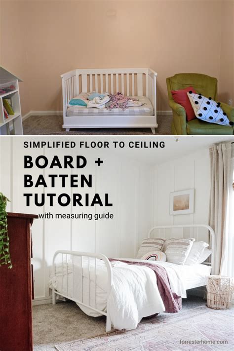 Simplified Floor To Ceiling Board Batten Tutorial With Measuring