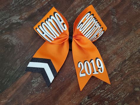 Custom Cheer Bow Softball Bow Dance Bow Homecoming Bow Etsy Custom Cheer Bows Cheer