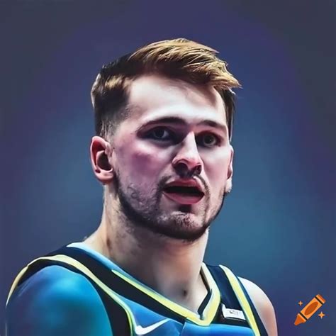 Close Up Of Luka Doncic On Craiyon