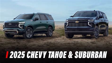 2025 Chevy Tahoe And Suburban Revealed Youtube