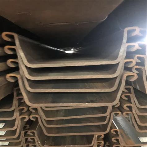 U Profile Sheet Pile Z Profile Steel Sheet Piling Cold Formed Hot