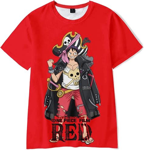 Luffy Captain Of Straw Hat Pirates One Piece Film Red 2022 T-Shirt - Wiseabe Apparels