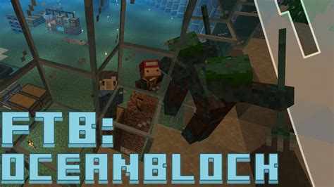 FTB Oceanblock Modpack Ep 01 Stranded Under Sea YouTube