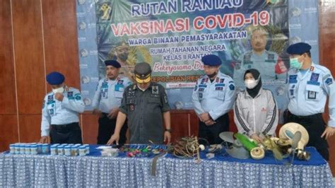 Tim Satops Patnal Pas Se Banua Anam Gelar Razia Dan Tes Urine Di Rutan