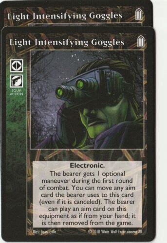 Light Intensifying Goggles X2 Keepers Of Tradition Reprint 2 KoT R2