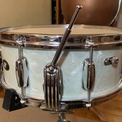 Slingerland Super Krupa 1958 White Marine Pearl Reverb