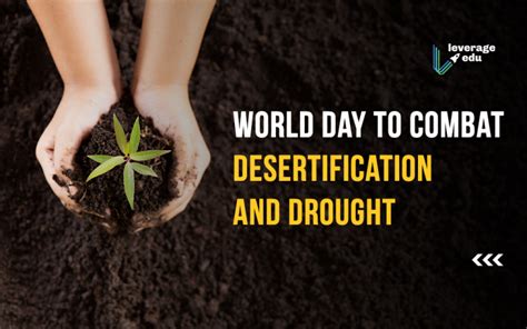 World Day To Combat Desertification And Drought 2021 Leverage Edu