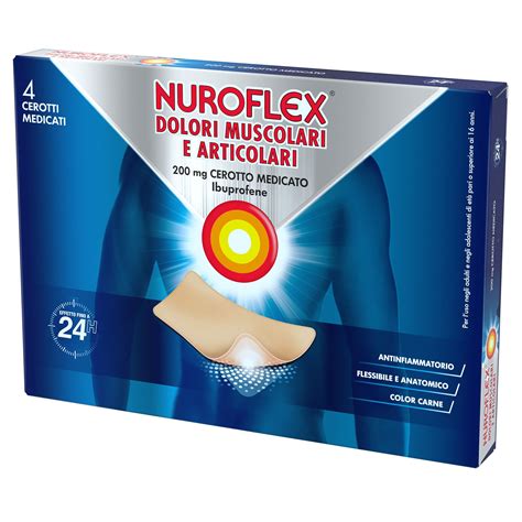 NUROFLEX 4 Cerotti Medicati Farmacia Roggia