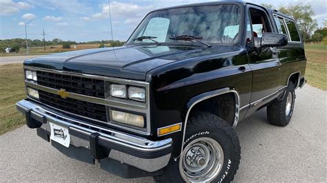 1991 Chevrolet Blazer K5 4x4 5 7 V8 Automatic Stock 1603 YouTube