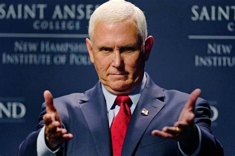 Usa Ex Vizepräsident Pence Erwägt Kandidatur Gegen Donald Trump