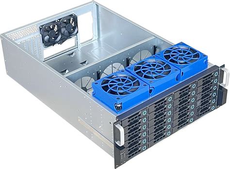 ZhenLoong LF24 12G 4u 24 Bay Server Chassis Hard Dirive Hot Swappable SATA SAS Rackmount Case