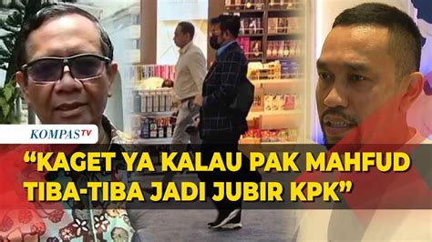 Ahmad Sahroni Sindir Mahfud Md Seolah Jadi Jubir Kpk Soal Status Hukum