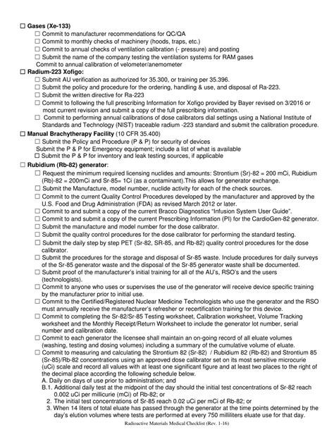 Nevada Radioactive Materials Ram Program New Renewal Medical License