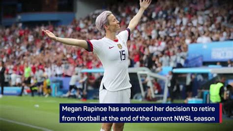 Breaking News Megan Rapinoe announces decision to retire فيديو