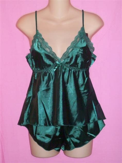 Seven Til Midnight Lingerie Flawless Satin Cami And Short Set