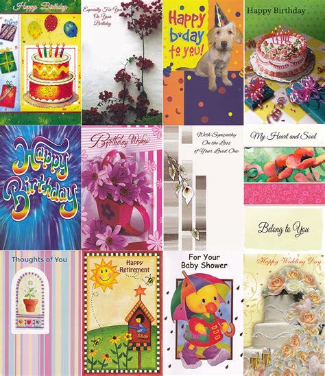 Wholesale All Occasion Cards Assorted 72 Styles