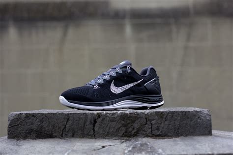 Nike Lunarglide+ 5 “Black/White-Dark Grey” | Complex