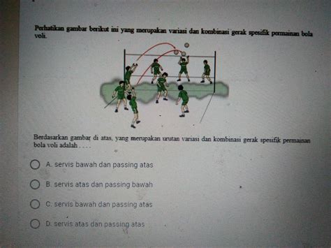 Kombinasi Latihan Gerak Spesifik Permainan Bola Voli Dalam Gambar