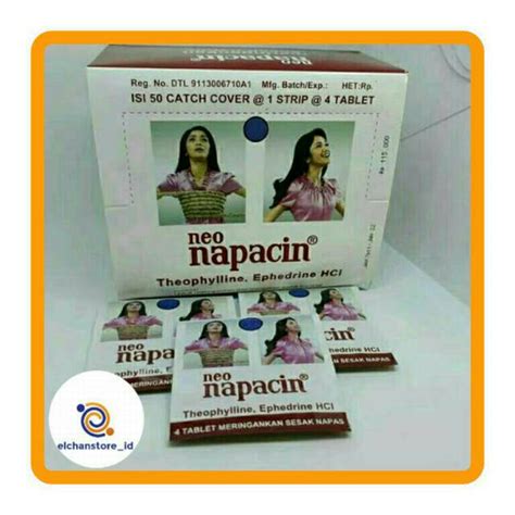 Jual NEO NAPACIN BOX Isi 50 Strip Shopee Indonesia