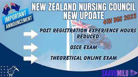 New Zealand Nursing Council New Update 04 12 2023 New Zealand Saavumilu