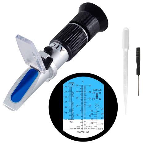 Buy Antifreeze Refractometer 4 In 1 Coolant R Refractometer For