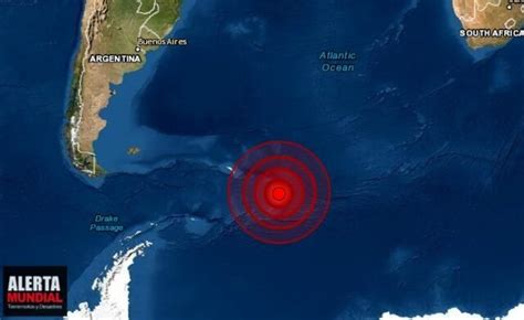 Fuerte Sismo Sacude Las Islas Sandwich Del Sur