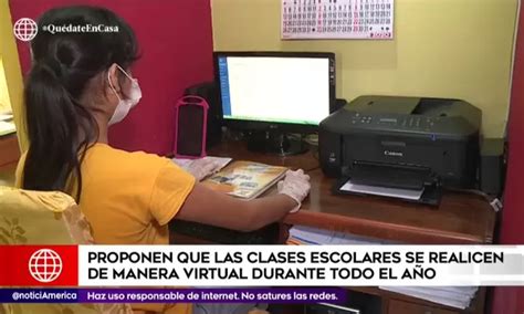 Coronavirus Proponen Que Clases Escolares Virtuales Se Mantengan