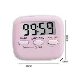 Ofertas En Timer Digital De Cocina Temporizador Modelo Pro Rosa