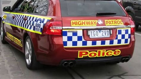 Highway Patrol Victoria Police Vf Ss Interceptor Search Youtube