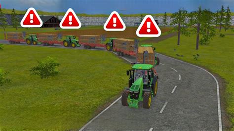 Fs 16 How To Collect Hay Bales Farming Simulator 16 Timelapse Fs16