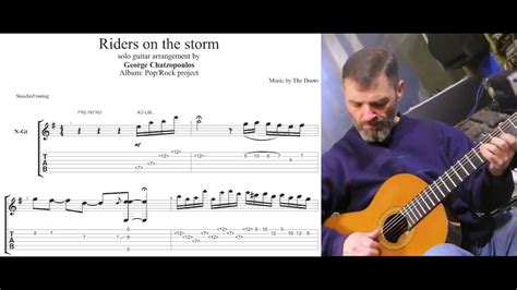 Riders On The Storm The Doors Fingerstyle Guitar Cover George