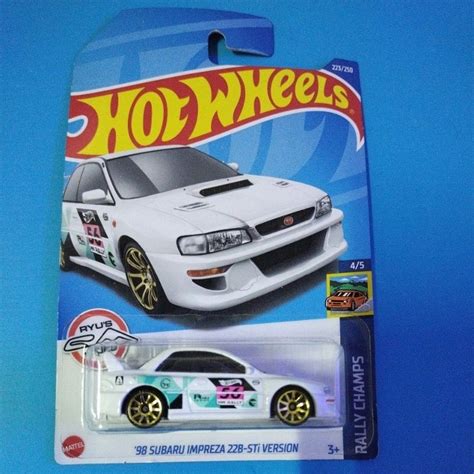 Hot Wheels Subaru Impreza Rth Shopee Malaysia