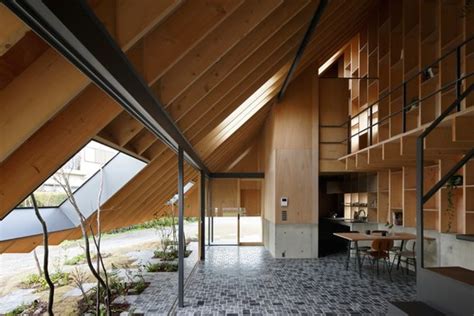 13 Houses With Pitched Roofs And Their Sections Archdaily