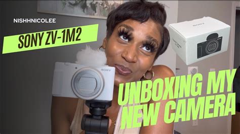 Unboxing New Camera Sony Zv M Becoming A Content Creator Youtube