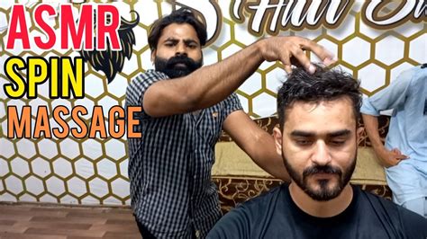 Asmr Head Massage Back Hand Massage Neck Cracking By Barber Ali