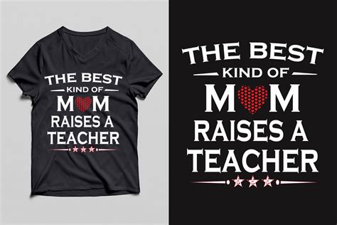 The Best Kind Of Mom T Shirt Design Graphic By Mdrasel00 · Creative Fabrica