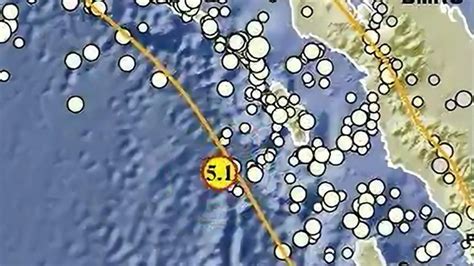 Gempa Terkini M5 1 Guncang Nias Barat Sumut Tidak Berpotensi Tsunami