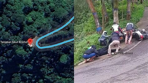 Viral Aksi Relawan Penolong Motor Tak Kuat Nanjak Di Bromo Pertaruhkan