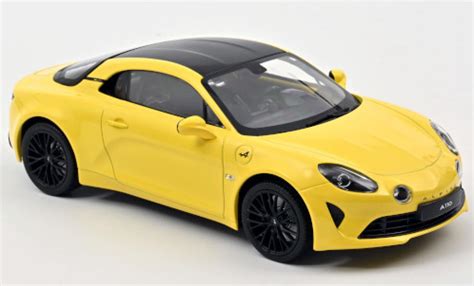 Miniature Alpine A Norev Color Edition Jaune Voiture