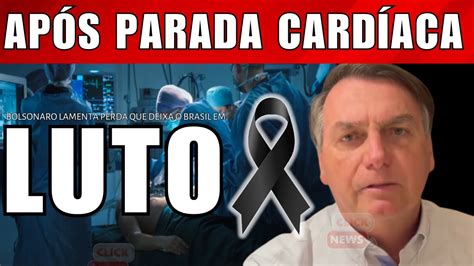 Lut Ap S Cora O Falhar Ex Presidente Jair Messias Bolsonaro Triste