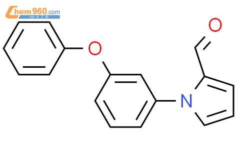 119838 49 2 1H Pyrrole 2 carboxaldehyde 1 3 phenoxyphenyl 化学式结构式分子