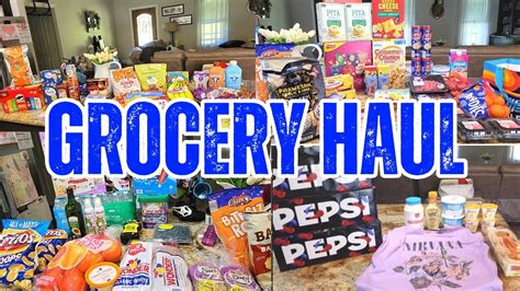 New Massive Grocery Haul Aldi Sams Club Walmart And Target Youtube