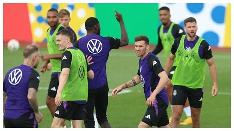 Euro 2024 Momen Latihan Jerman Berubah Bak Ring Tinju Bek Real